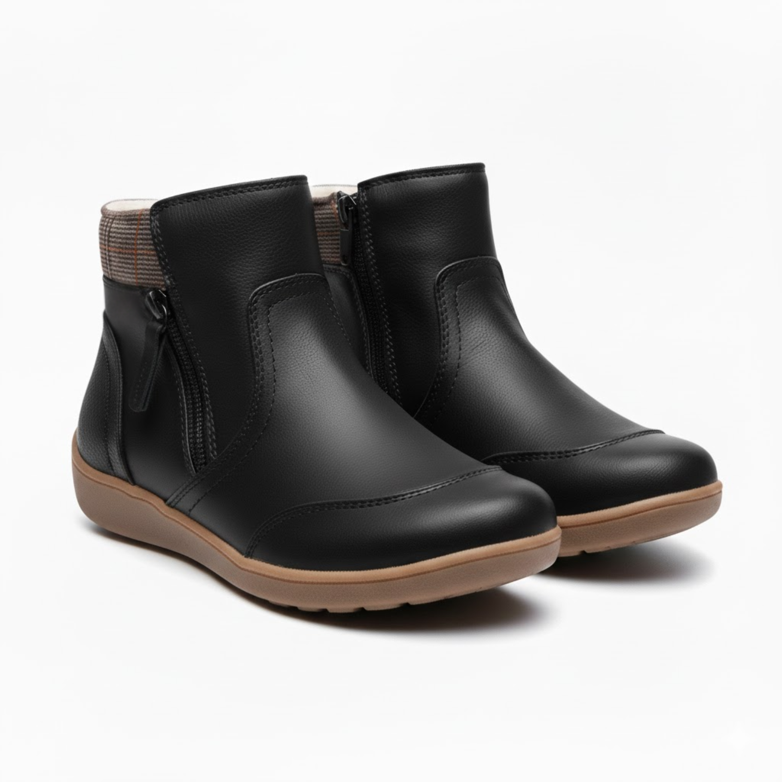 Women's Ankle Boots Round Toe Comfortable Chelsea Boots