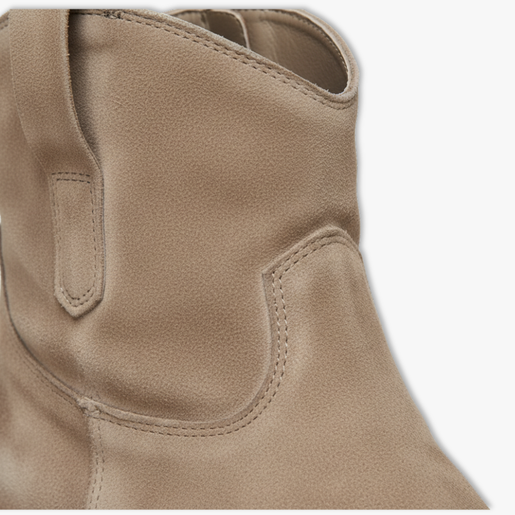 Luxury Women's Suede Ankle Boots Non-Slip Slip-On