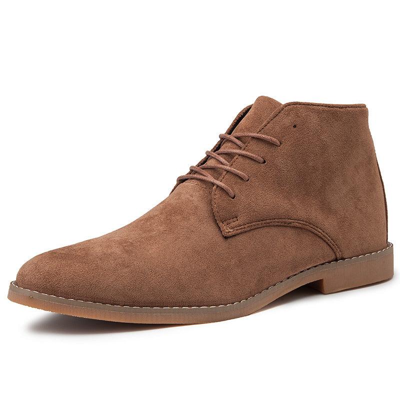 Bekväma modeboots för män – flexibel konstruktion, slitstark vardagsdesign