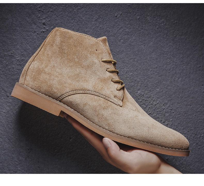Men's Comfort Fashion Boots – Flexible Construction, Durable Everyday Design