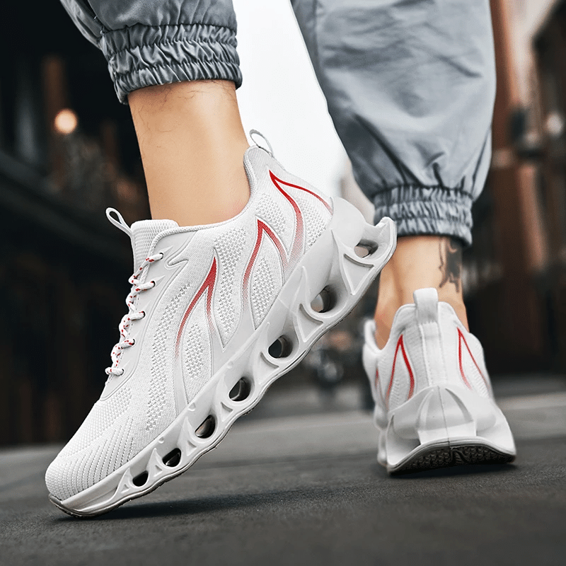 Unisex Casual Sneakers Lightweight Breathable Running Shoes Non-Slip Sports Trainers