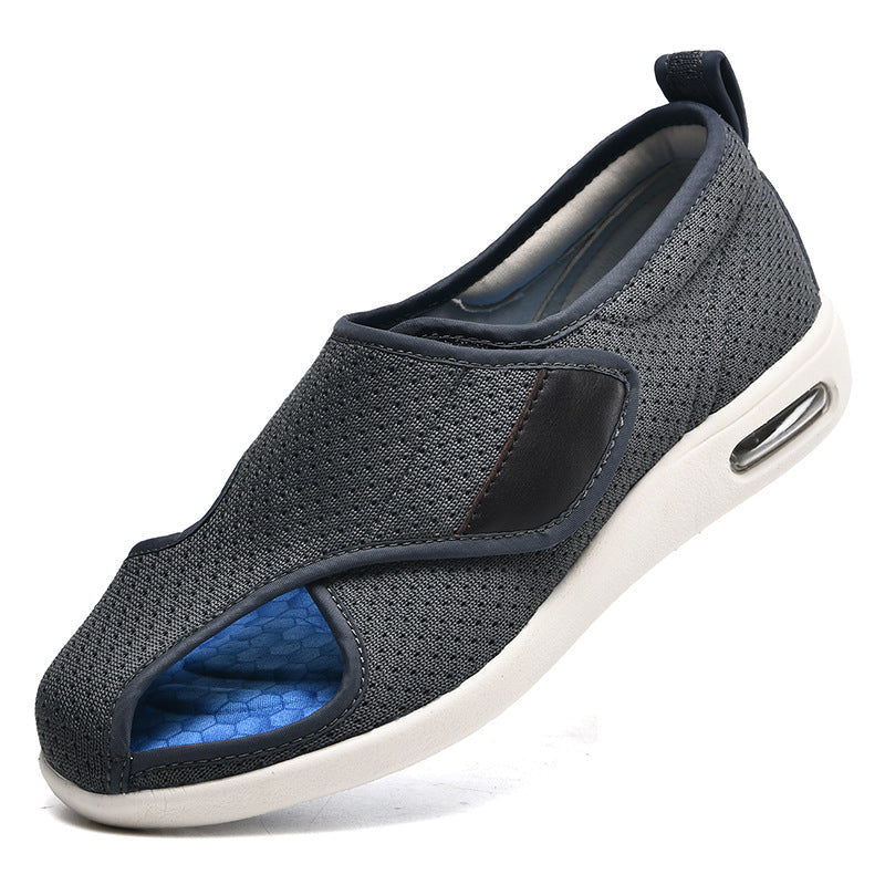 Chaussures orthopédiques pour femmes avec embout extra large et semelle à coussin d'air
