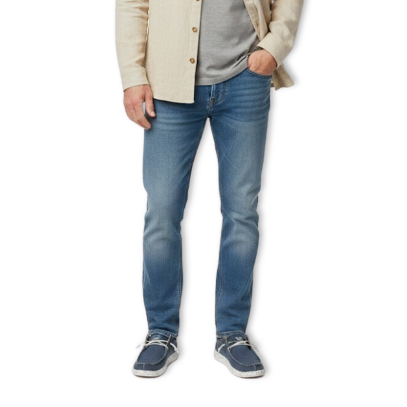 Men's Denim Canvas Summer Breathable Sneakers