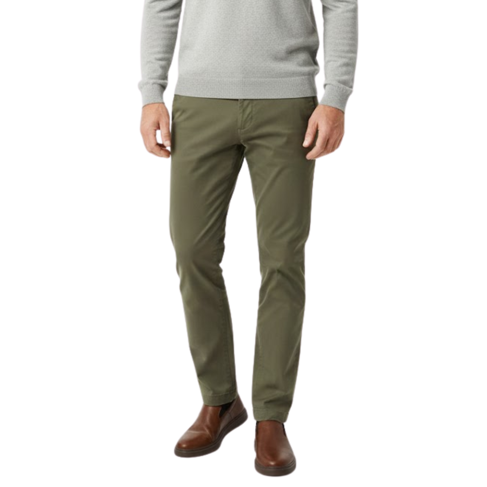 Men's Leather Loafers Cushioned Arch Support Casual Footwear