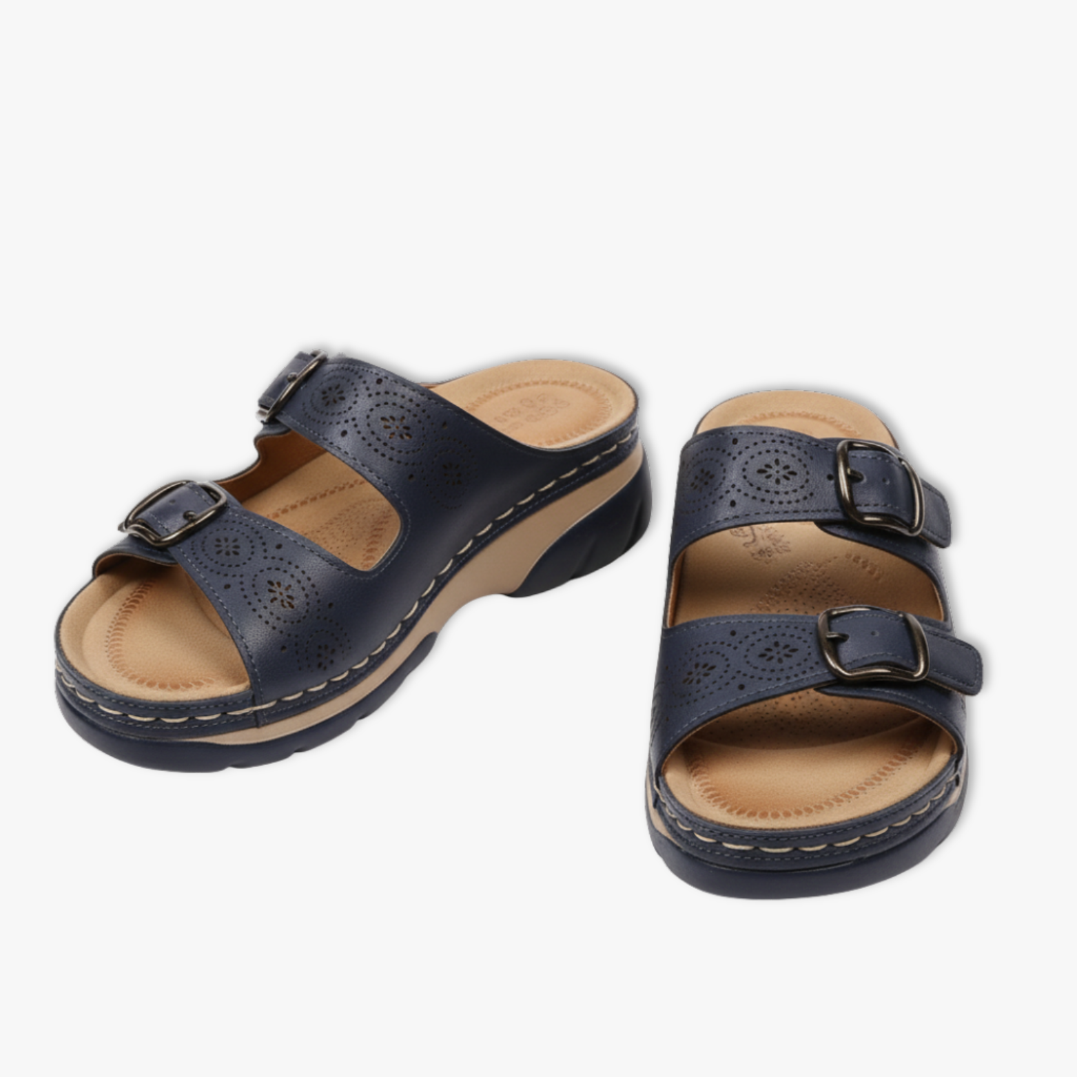 Women's Summer Slip-on Platform Wedge Sandals