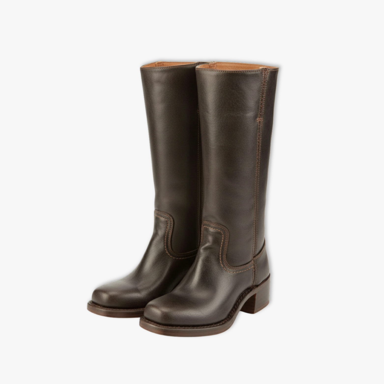 Women's Sexy Thigh High Heels Rubber Boots