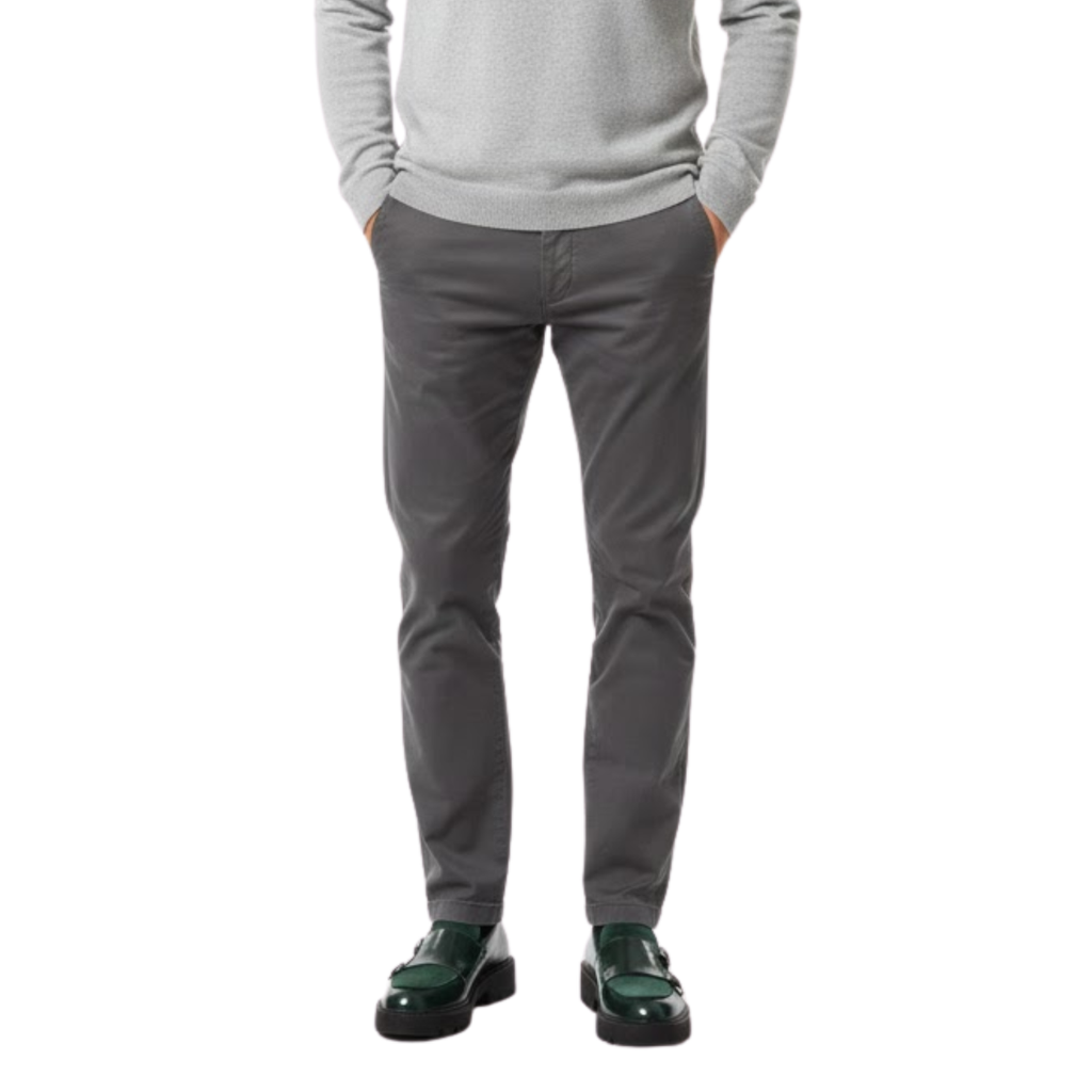 Loafers Men Leather Shoes Thick-soled British Style