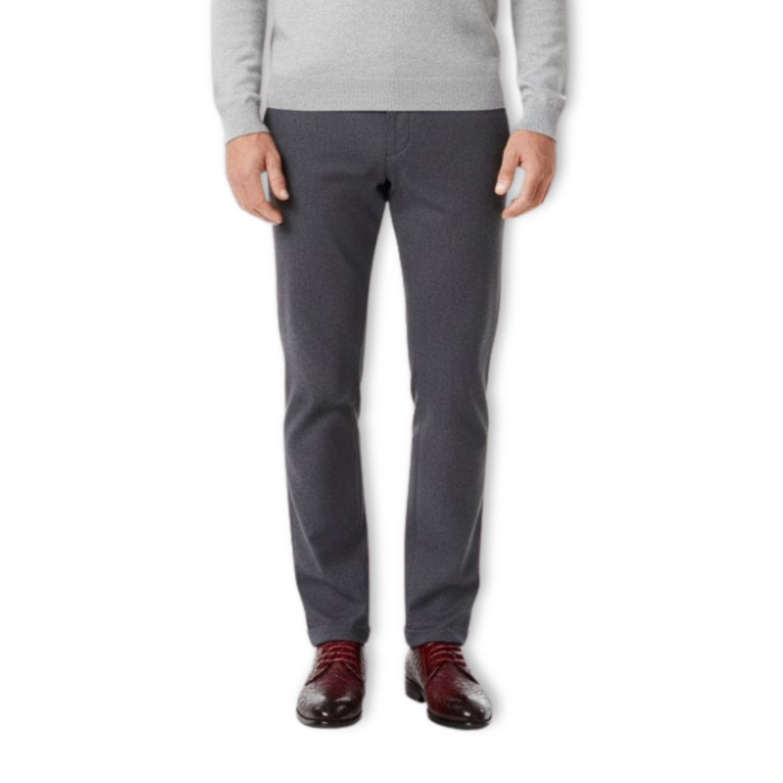 Men's Formal Leather Geometric Oxfords Flats