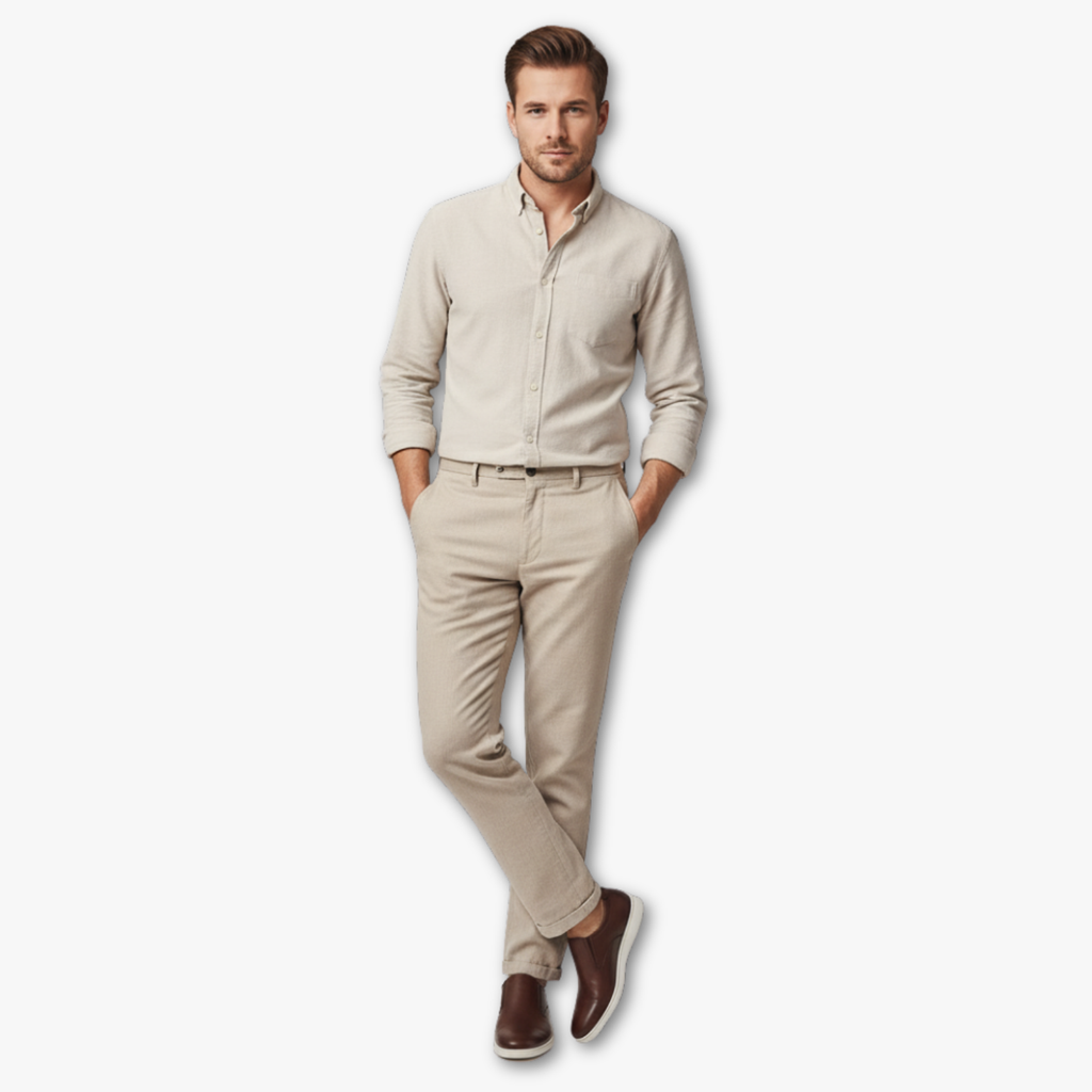 Men’s leather casual shoes