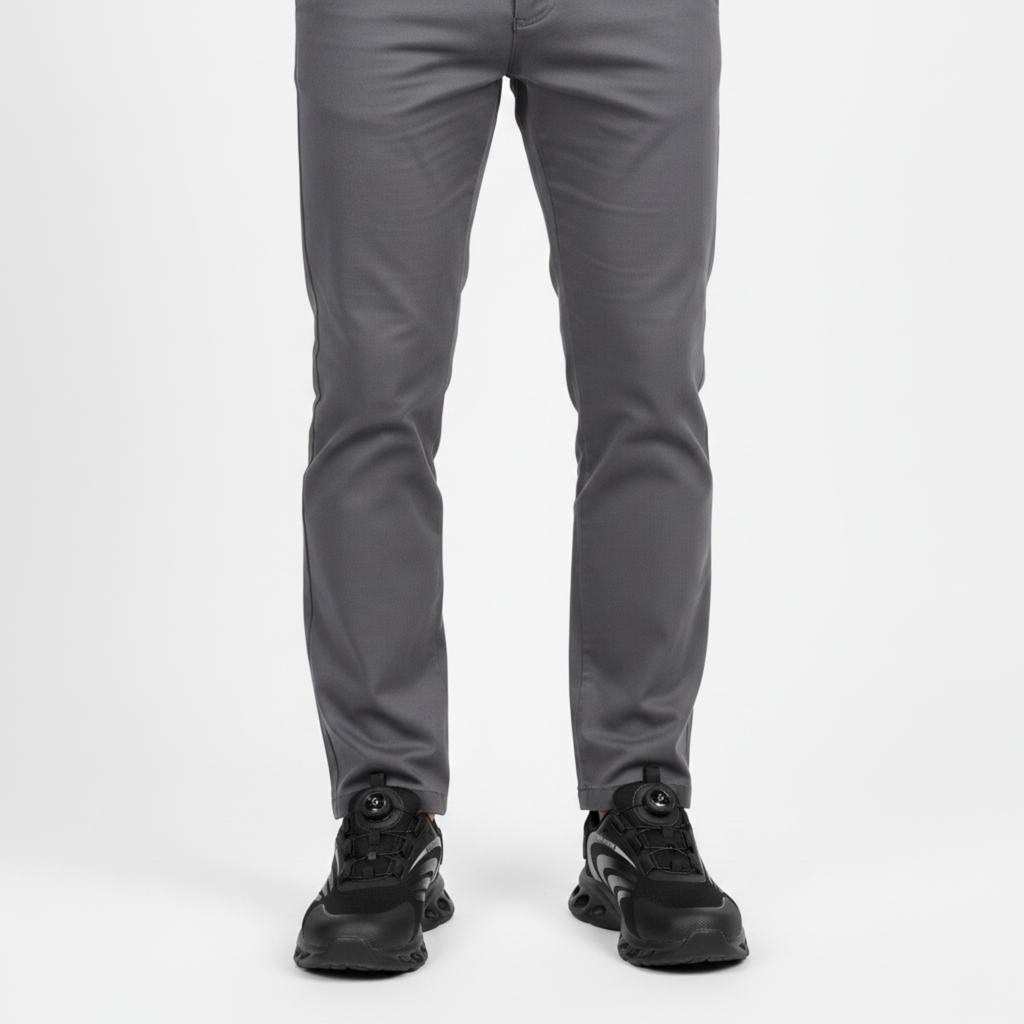 Chaussures de sécurité pour homme à embout en acier, bouton rotatif, anti-perforation, bottes de travail industrielles