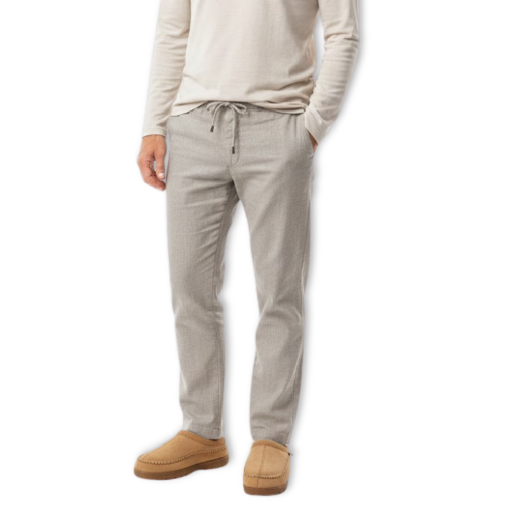 Winter Slippers Men Faux Suede Memory Foam Living Room