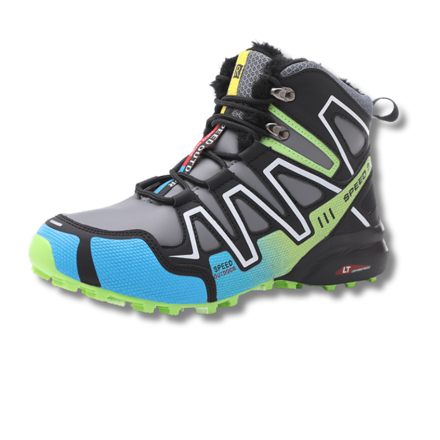 Ortopædiske vandrestøvler til kvinder og mænd vandtætte med termisk plysfor