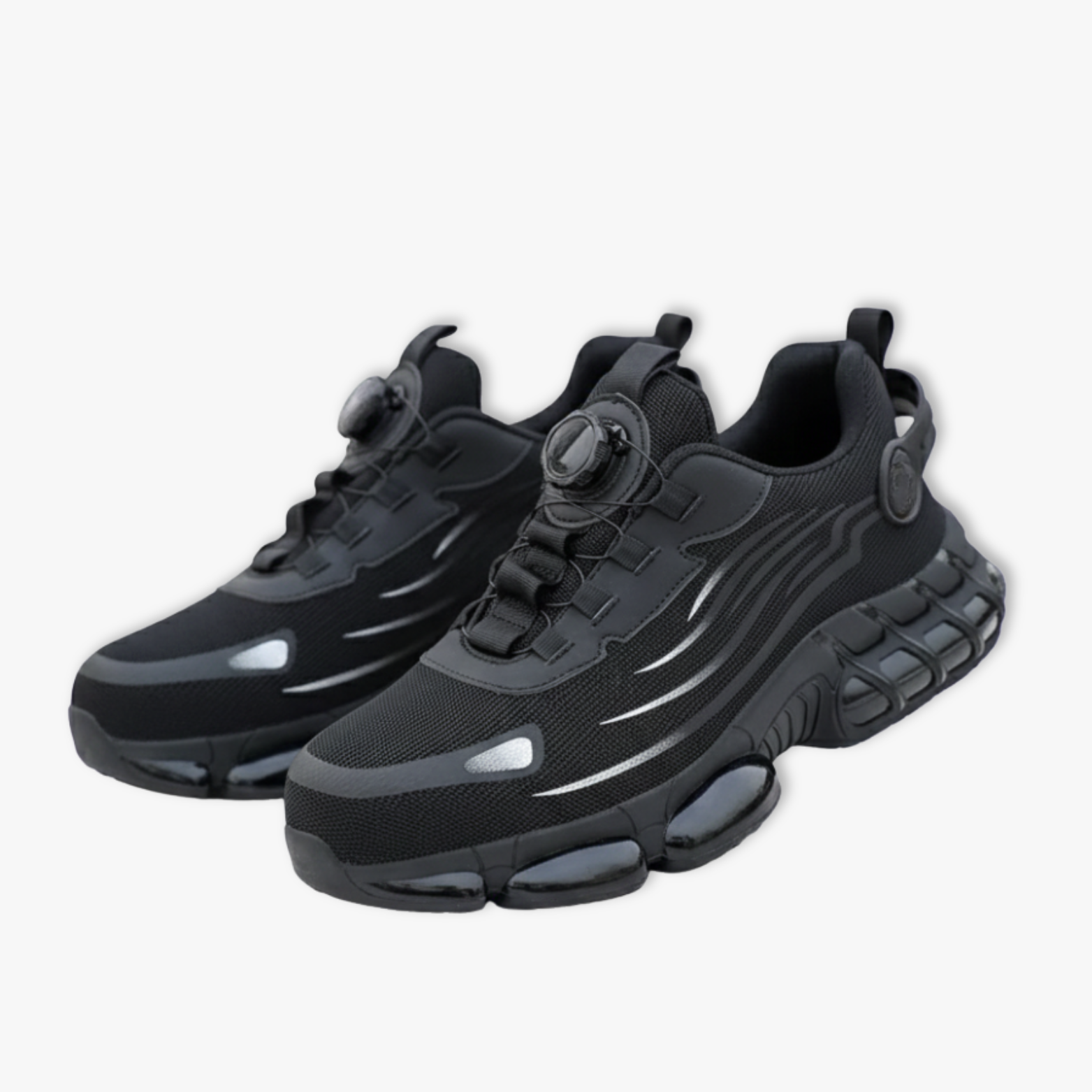 Men's Rotating Button Anti-smash Protective Work Boots