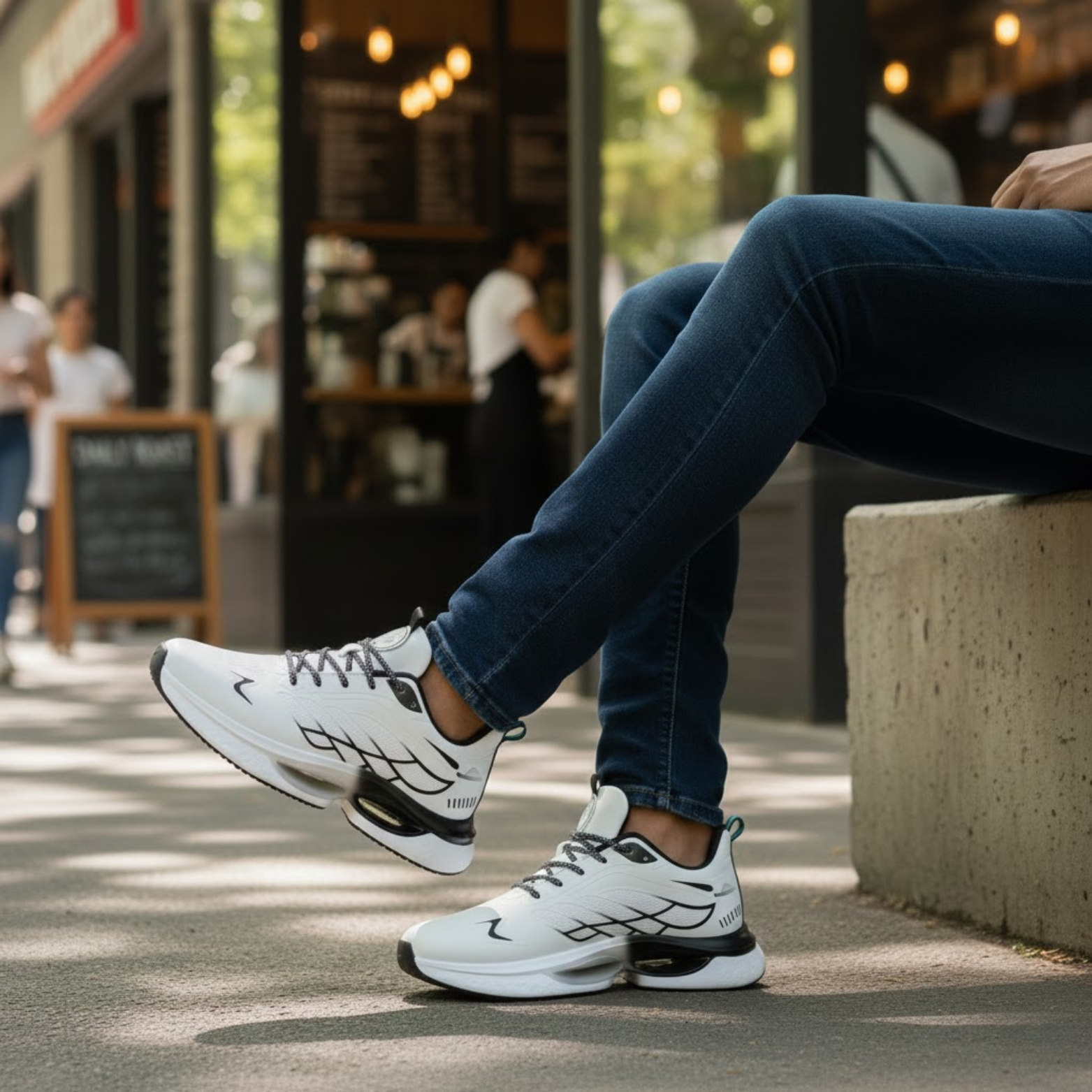 Men's Technology Rotary Buckle Running Shoes