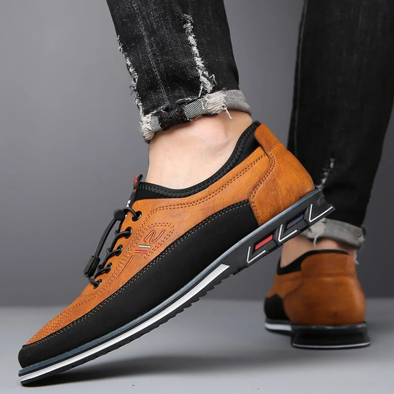 Scarpe eleganti Oxford da uomo confortevoli – Supporto ergonomico, design traspirante
