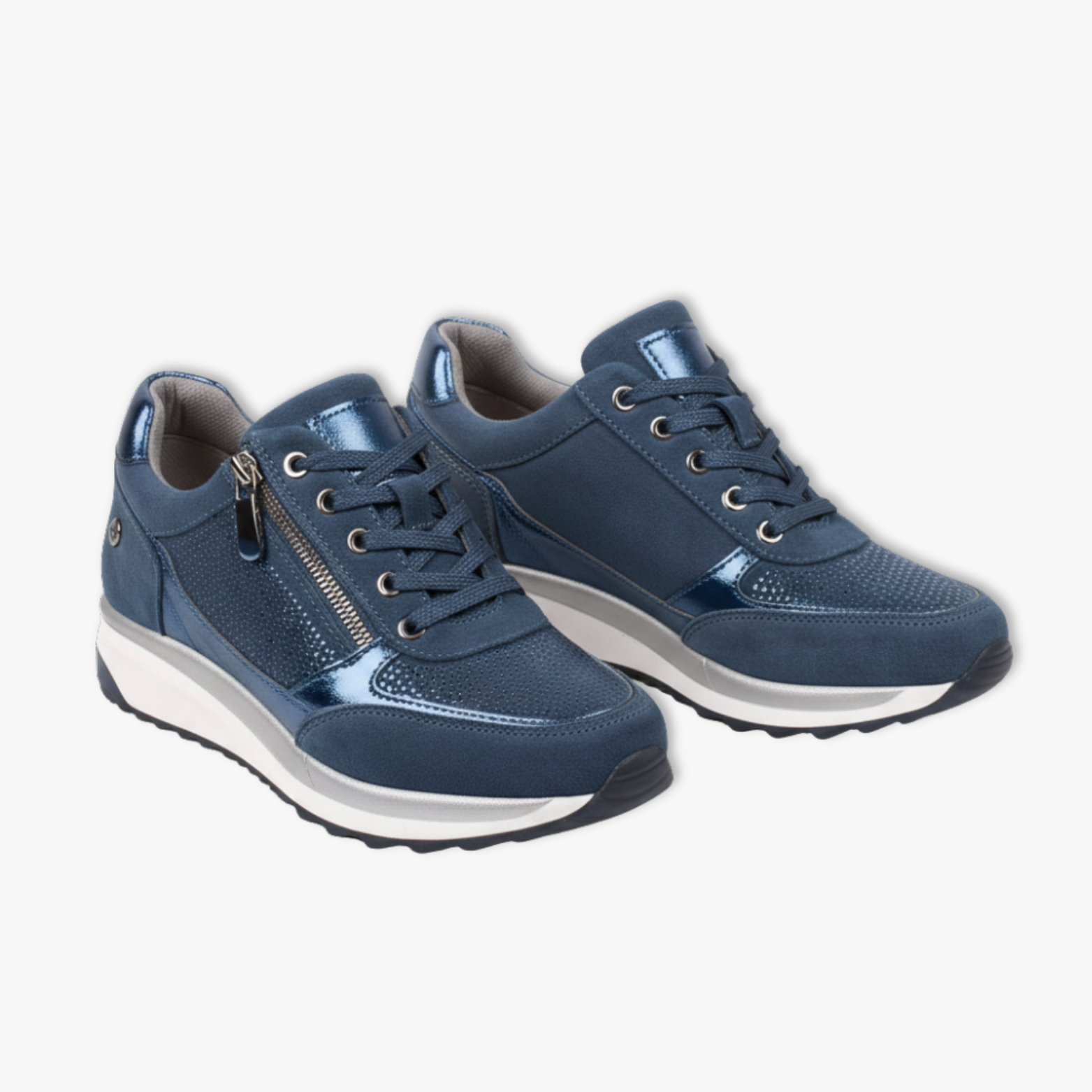 New Women's Lightweight Wedge Vulcanized Sneakers