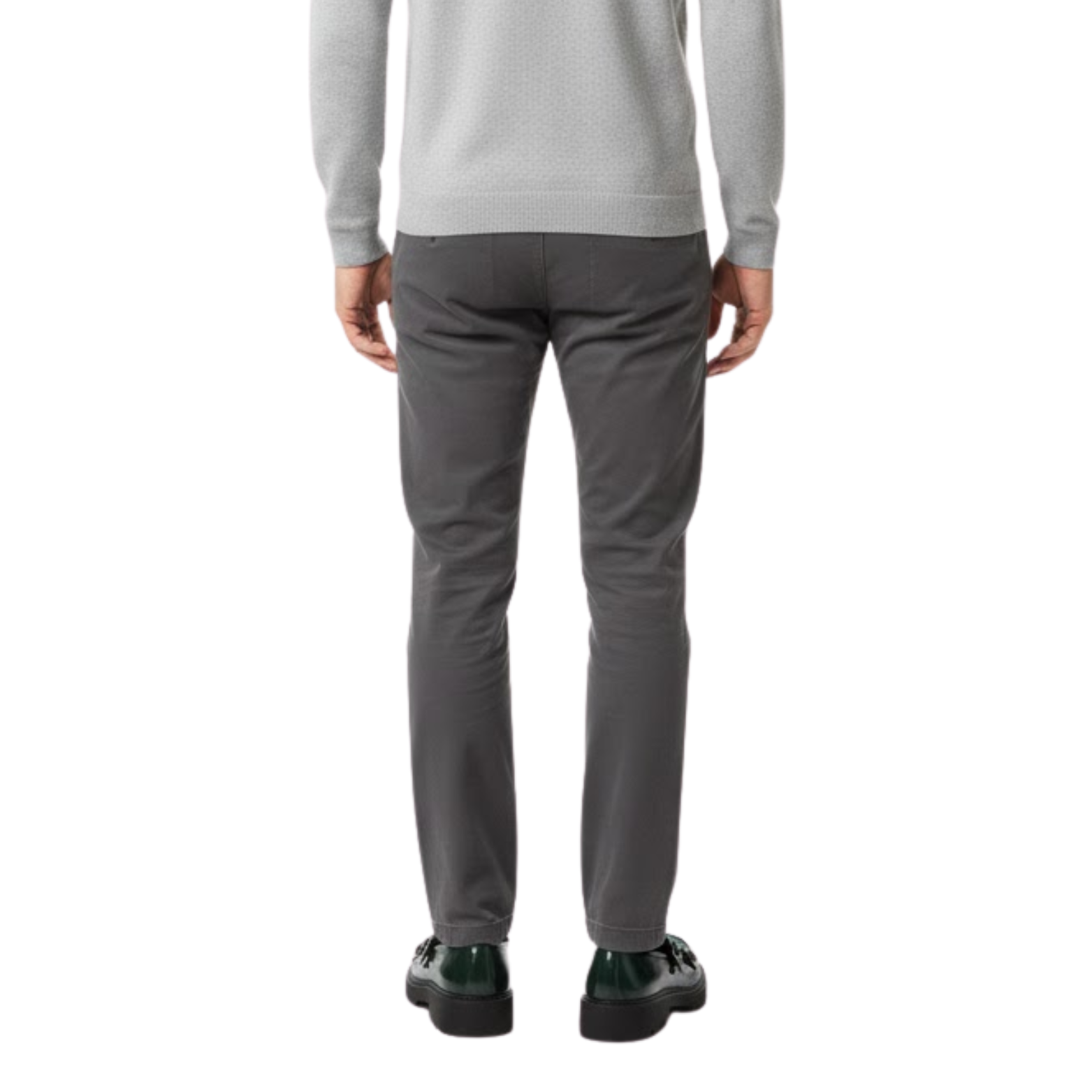 Loafers Men Leather Shoes Thick-soled British Style