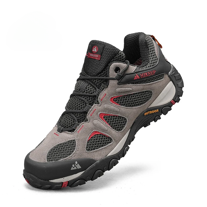 Unisex Hiking Shoes Breathable Mesh Outdoor Trail Sneakers