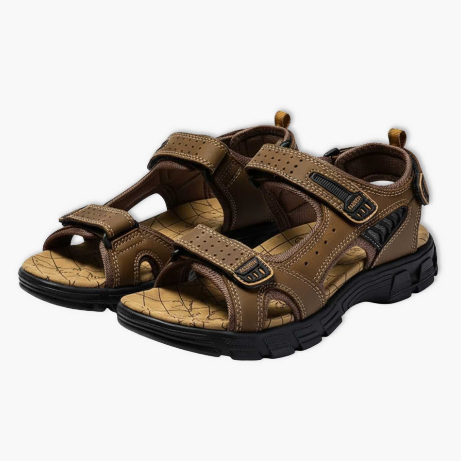 Classic Men's Genuine Leather Outdoor Casual Sandals