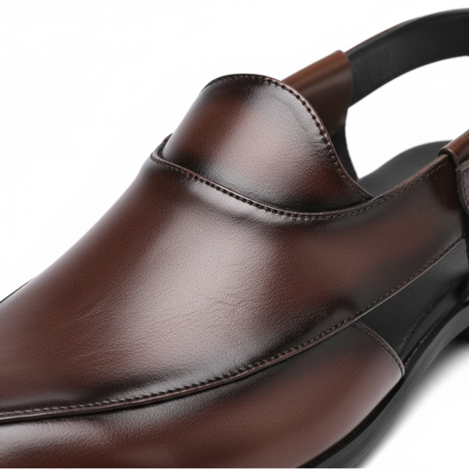 Men's Genuine Leather Casual Flat Sandals