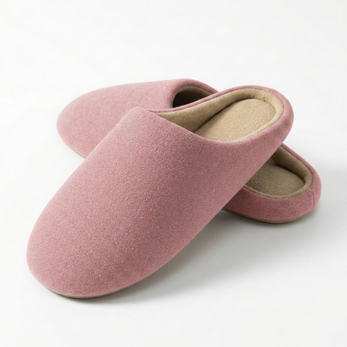 Men's Slippers Thin Velvet Mute Soft Bottom Indoor Floor Home Shoes