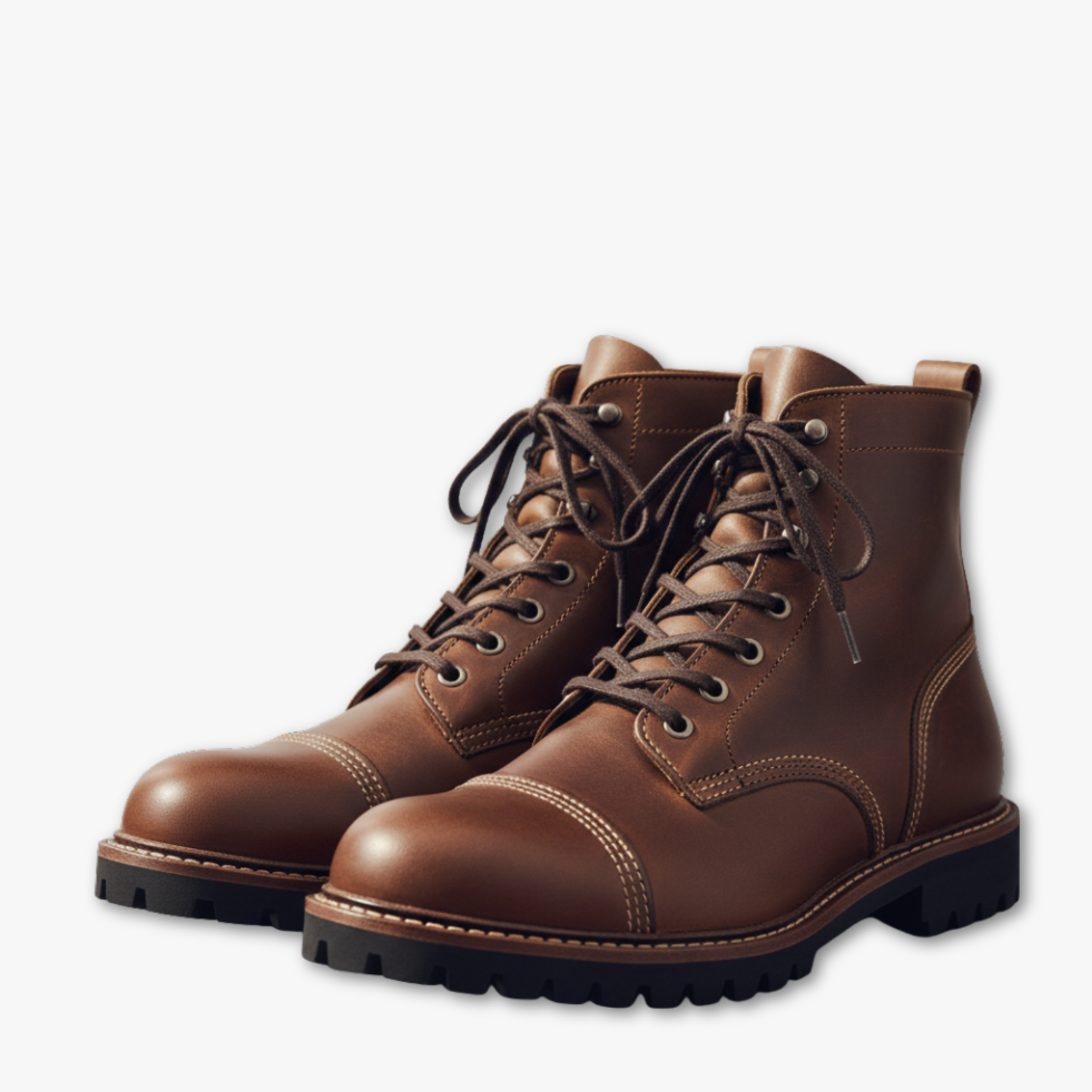 Men’s high leather boots