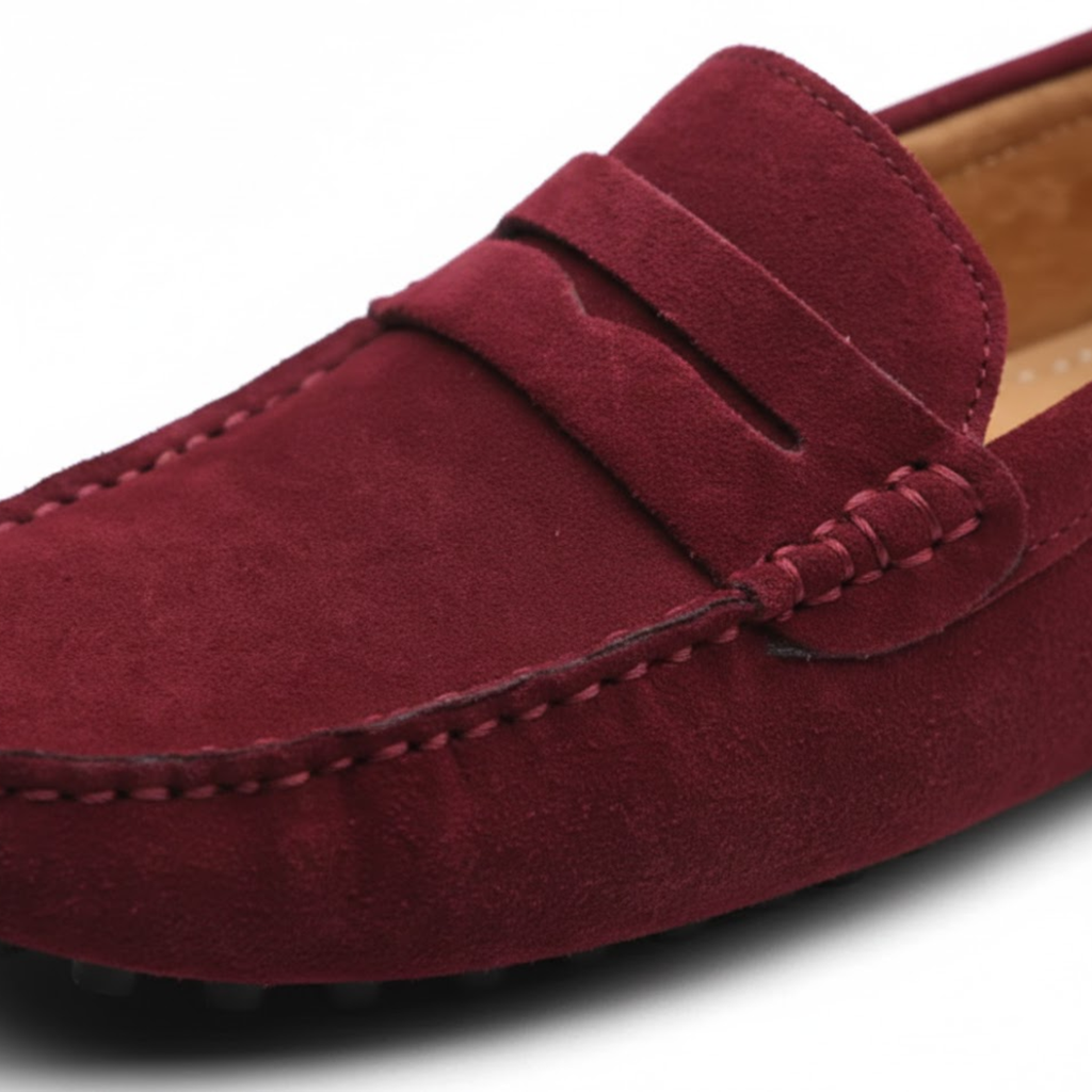 Mocassins en cuir véritable premium pour hommes à enfiler Mocassins classiques artisanaux pour conduite