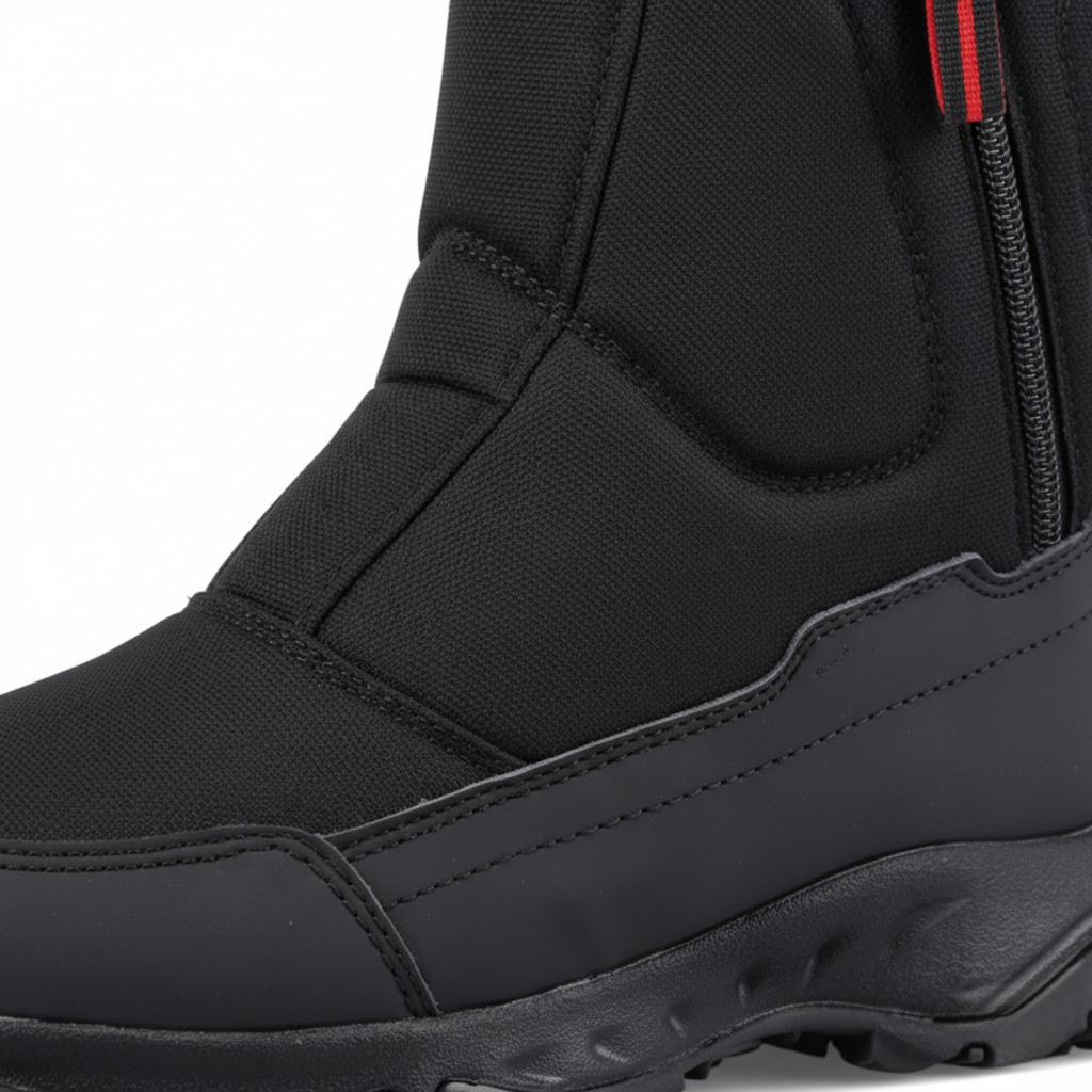 Men's Rugged Outdoor Snow Boots Waterproof Insulated Thermal Winter Footwear