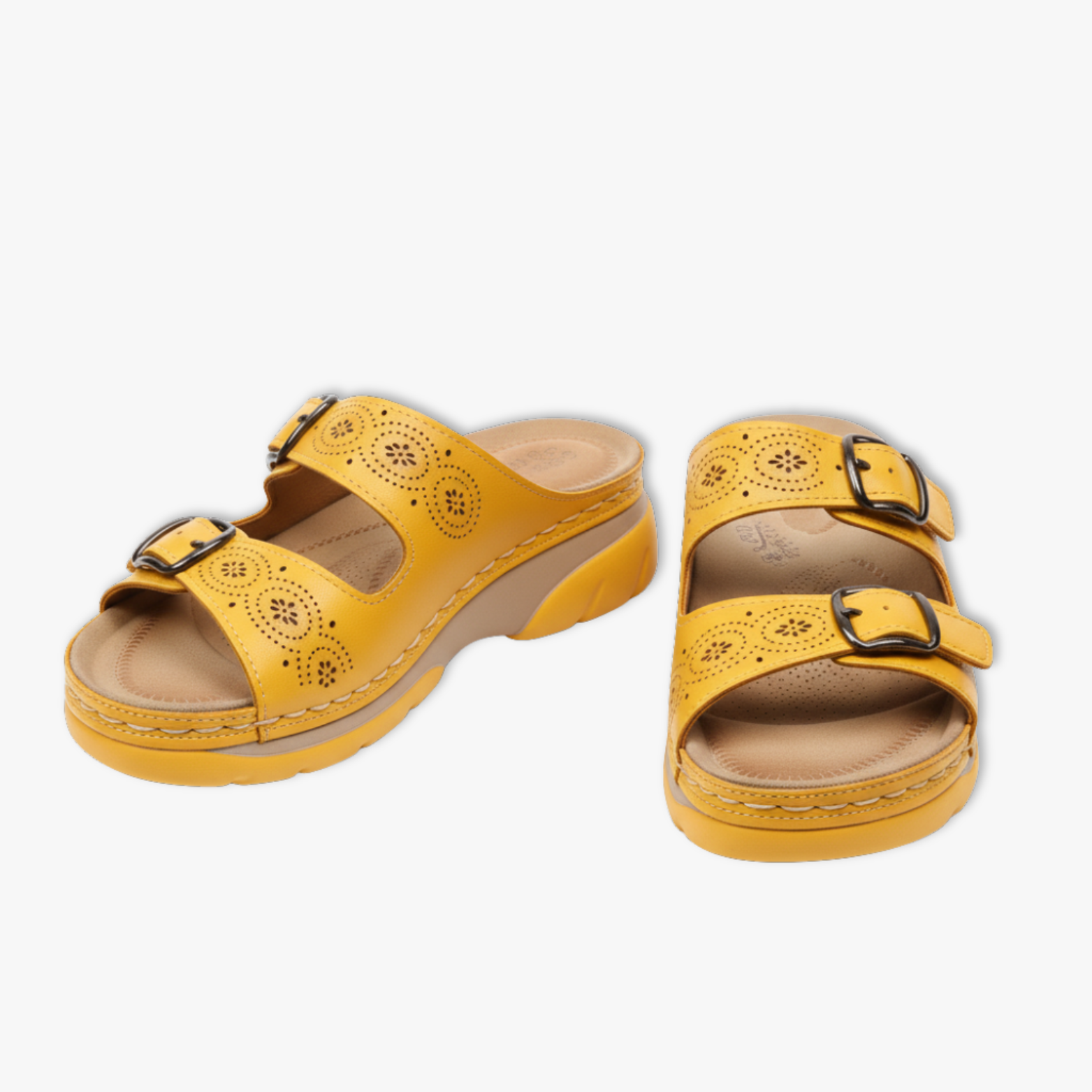 Women's Summer Slip-on Platform Wedge Sandals