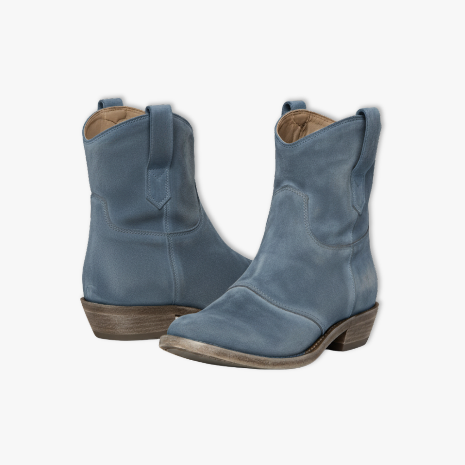 Luxury Women's Suede Ankle Boots Non-Slip Slip-On