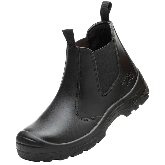 Men's Orthopedic Steel Toe Safety Work Boots – Waterproof, Non-Slip Sole