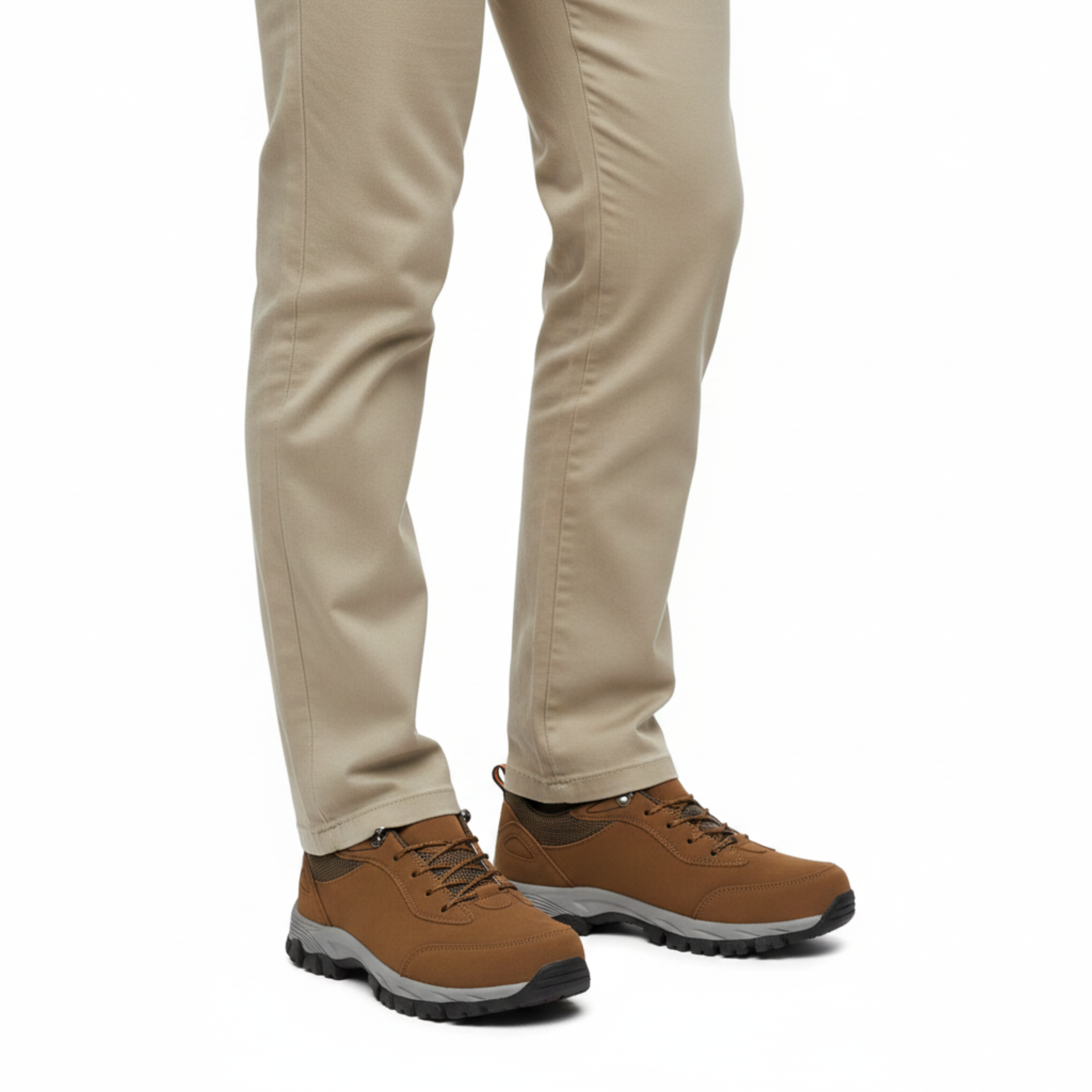 Baskets orthopédiques imperméables pour homme, chaussures de randonnée antidérapantes tout-terrain