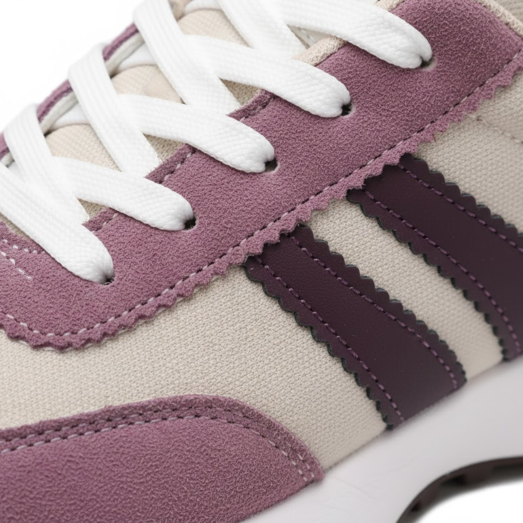 Chaussures de sport tendance pour femmes à semelle épaisse et blocs de couleur, respirantes, polyvalentes, décontractées pour étudiants