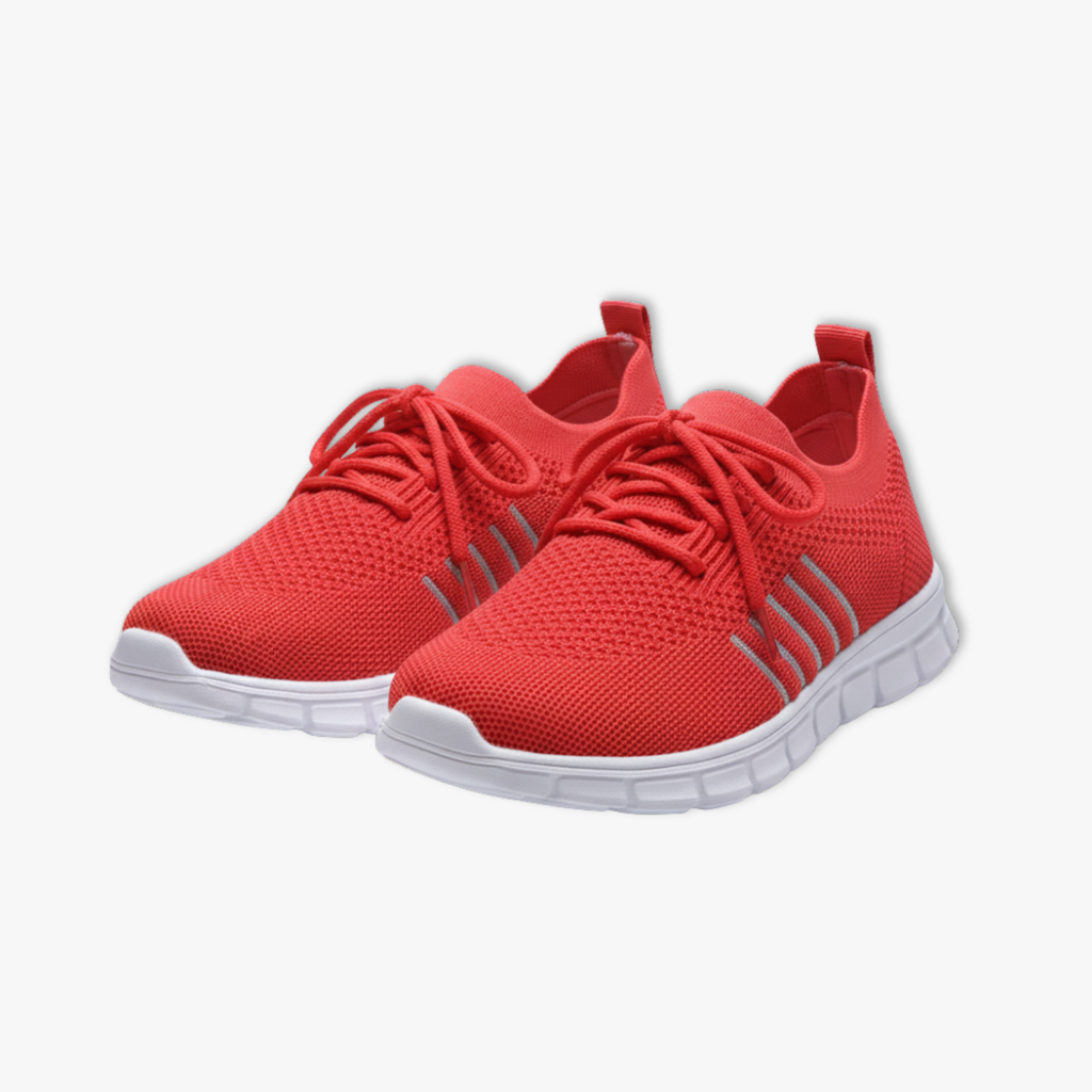 Women's Mesh Slip-on Platform Running Sneakers
