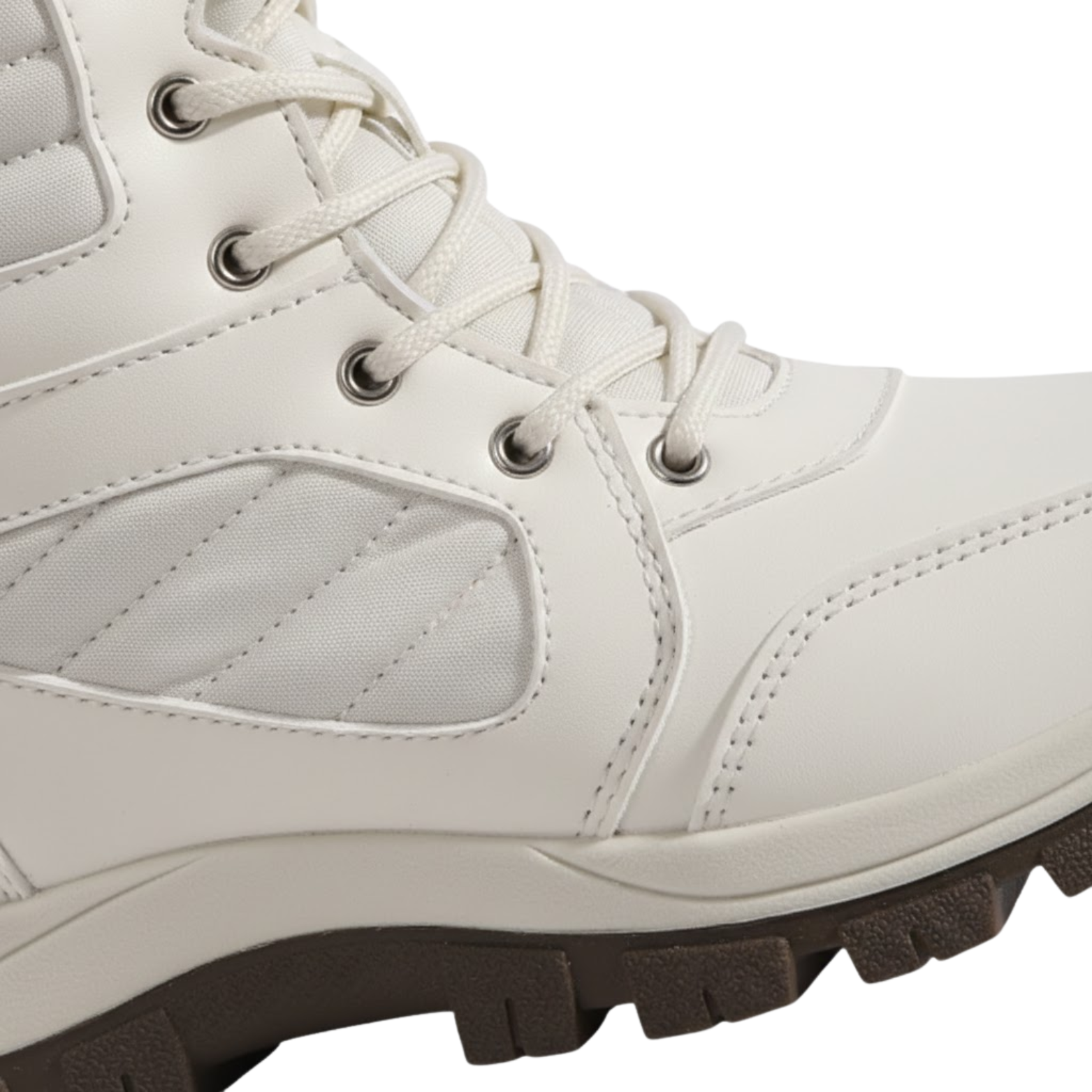 Dame Termiske Fleeceforede High Top Vinterstøvler Modstandsdygtige Vejrbestandige Vinterstøvletter