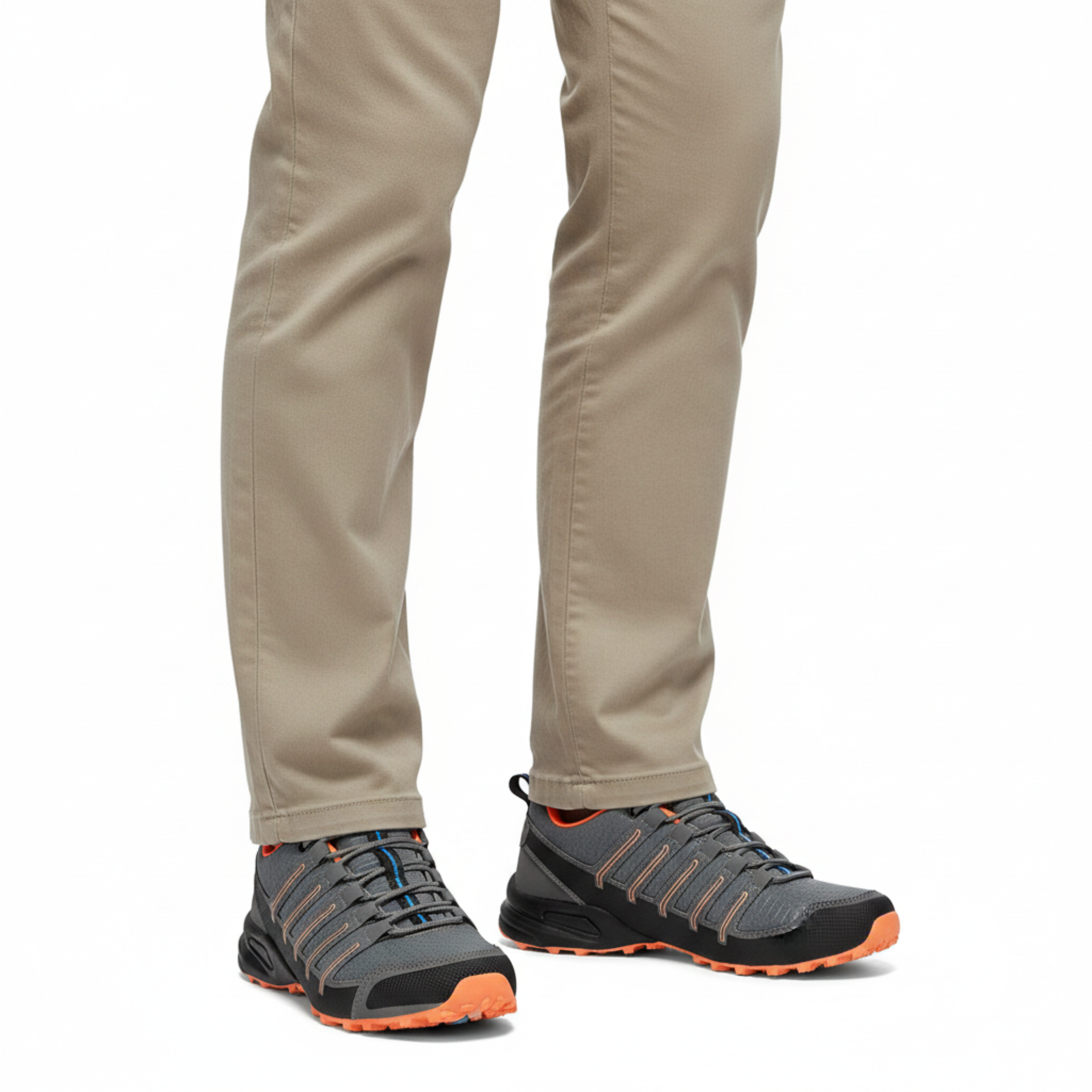 Zapatos ortopédicos impermeables para hombre, zapatillas antideslizantes para senderismo y caminata en todo terreno