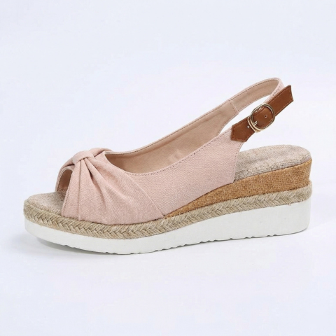 Women's Orthopedic Wedge Sandals Adjustable Slingback Shoes