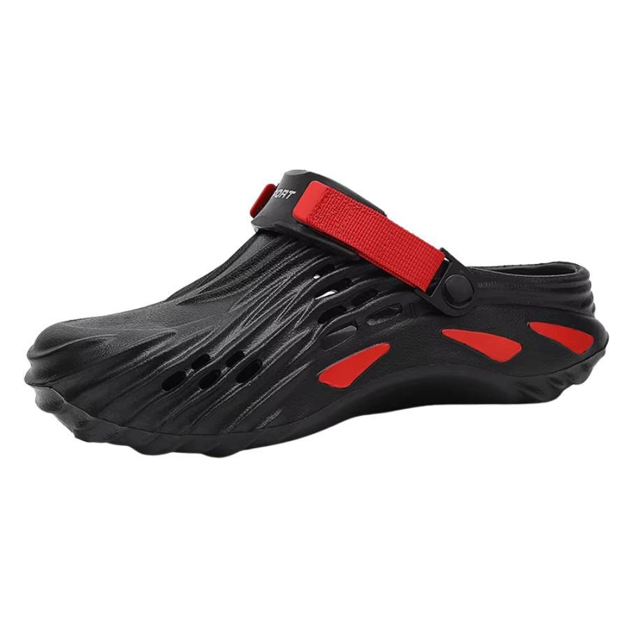 Ortopædiske haveklipklapper til mænd skridsikre letvægts sportssandaler med svangstøtte