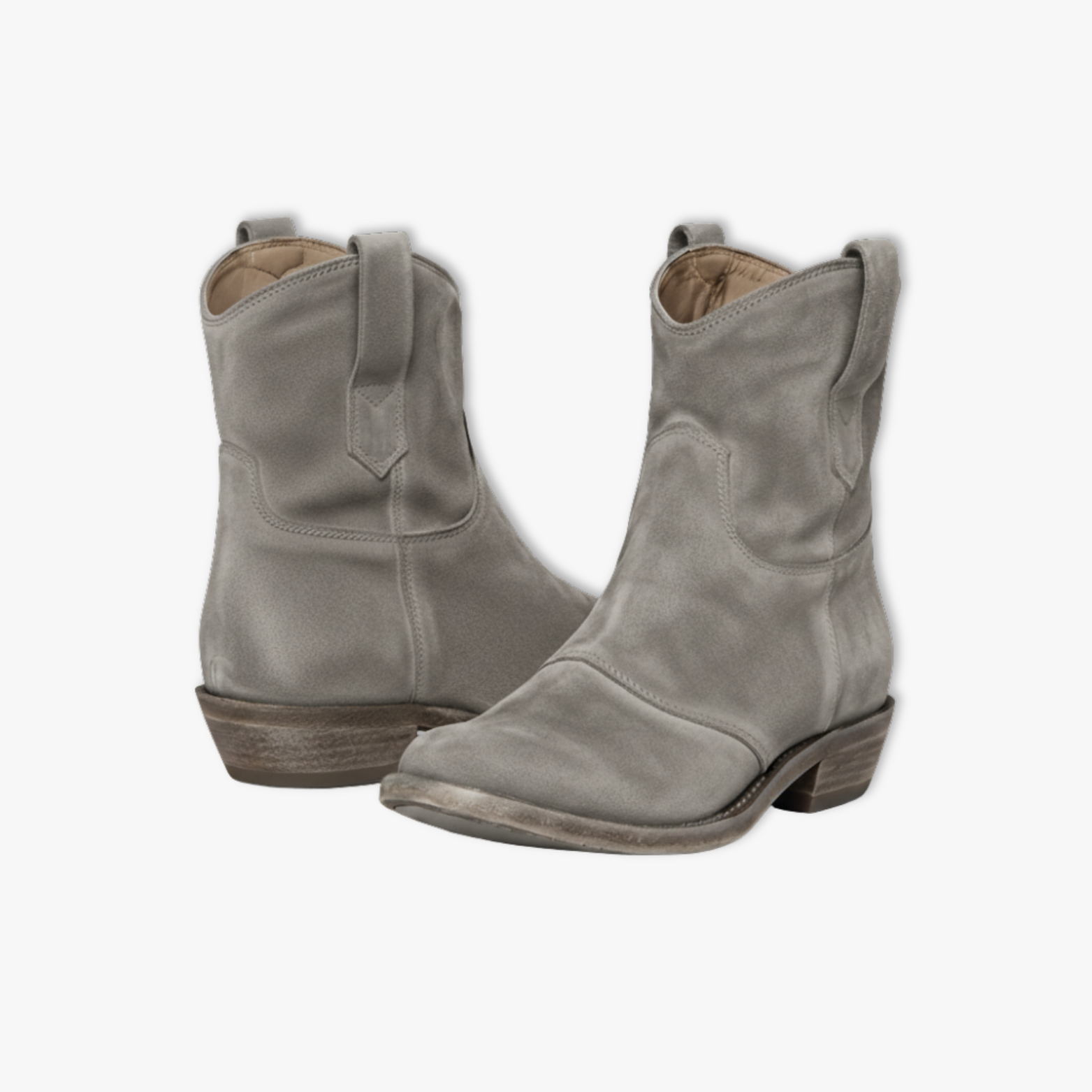 Luxury Women's Suede Ankle Boots Non-Slip Slip-On