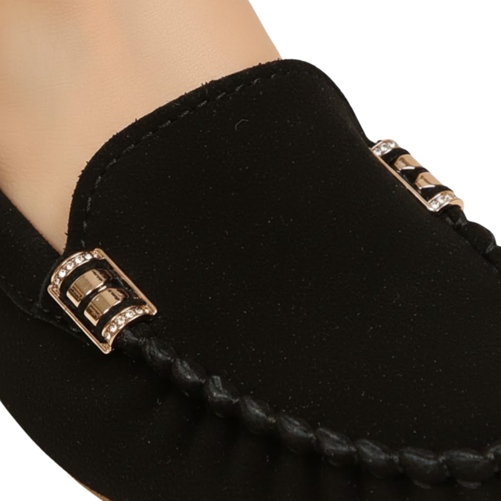 Women Casual Shoes Flat Loafers Denim Non-slip