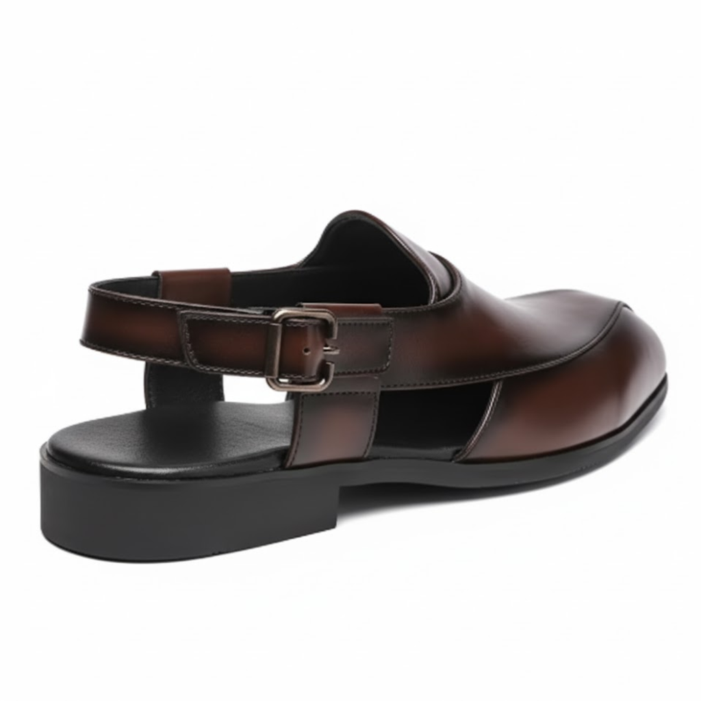 Men's Genuine Leather Casual Flat Sandals