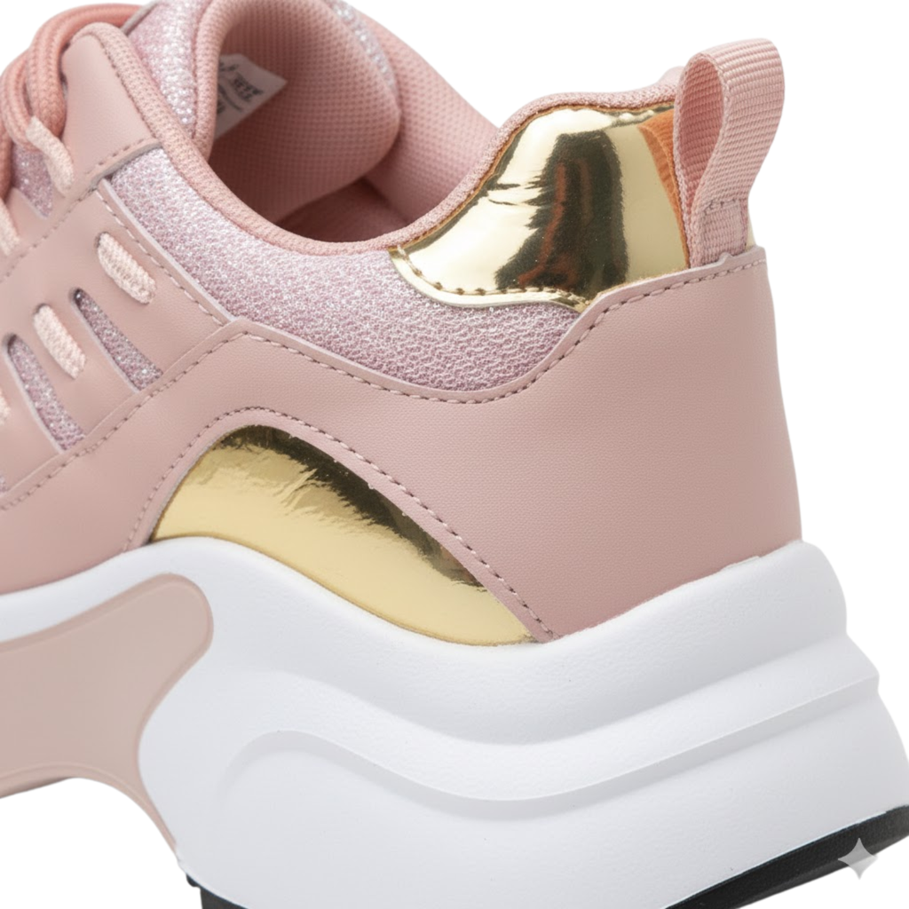 Women's Platform Mesh Casual Running Sneakers