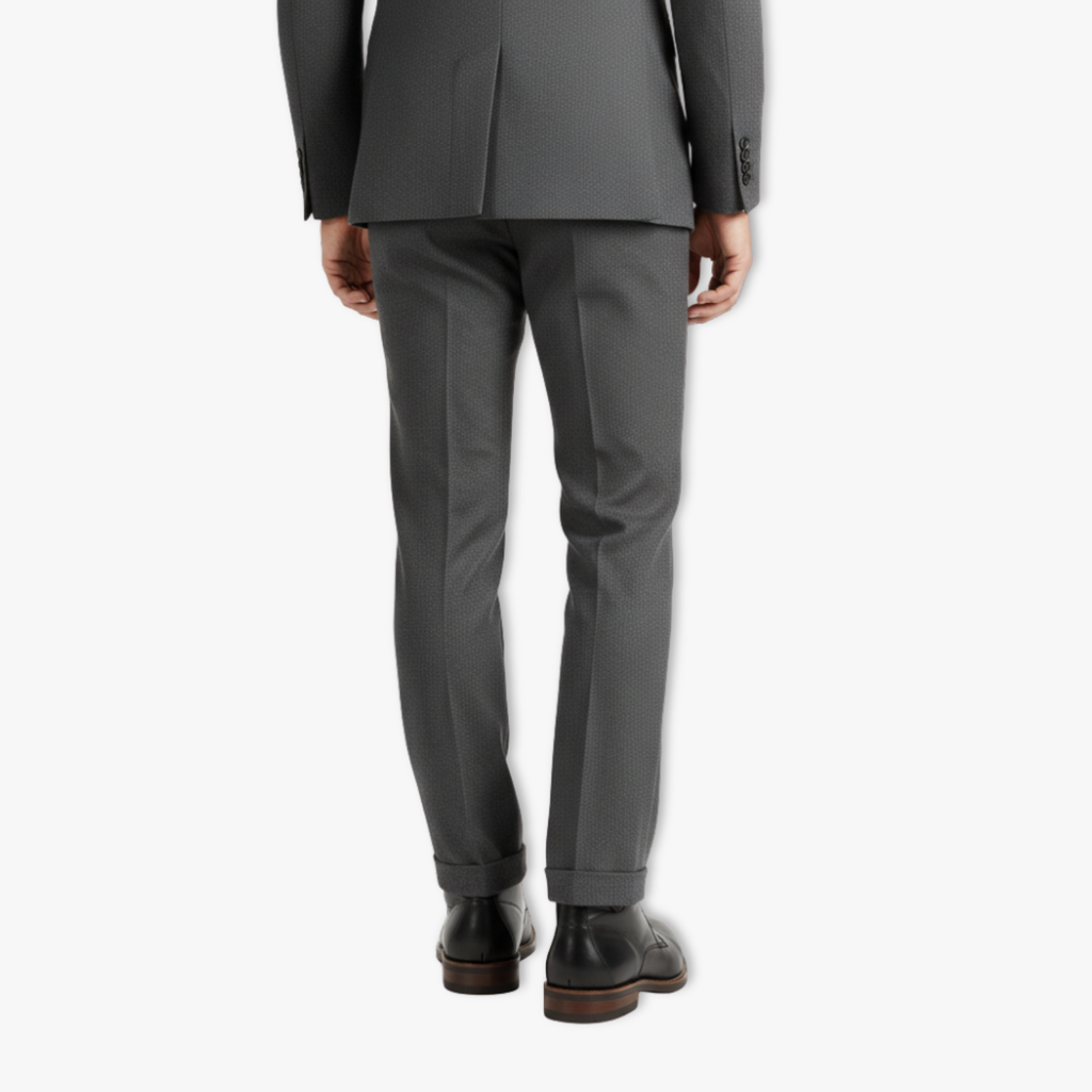 Men's Customizable Retro Leather Ankle Boots for Suits