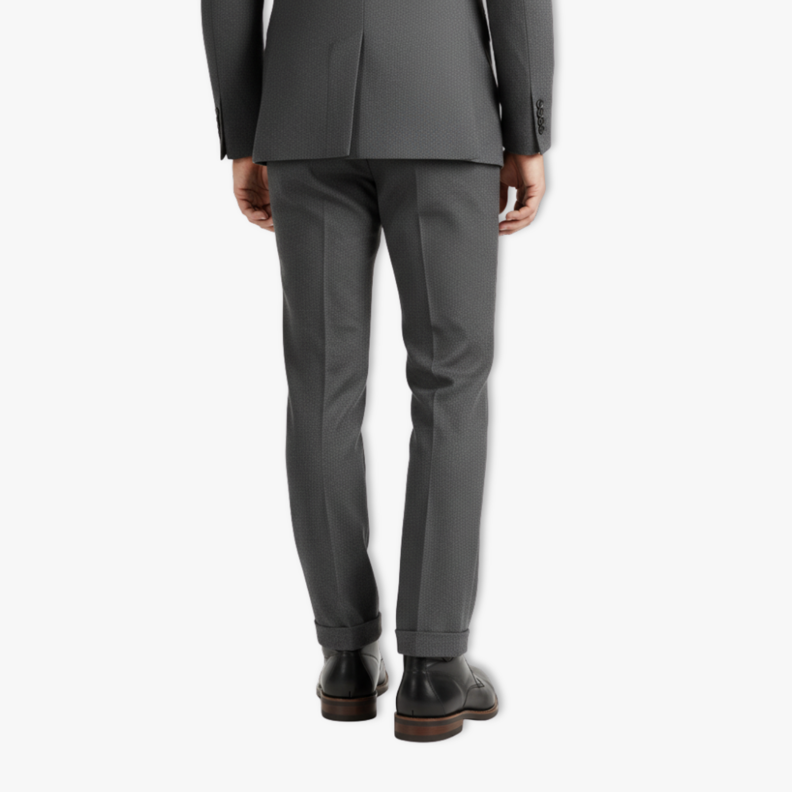 Men's Customizable Retro Leather Ankle Boots for Suits