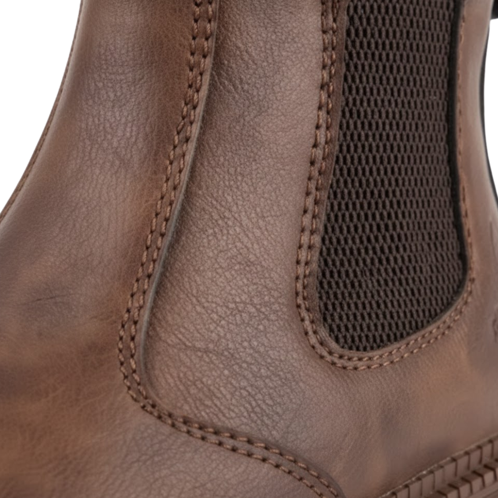 Waterproof Work Safety Boots Men Leather Steel Toe