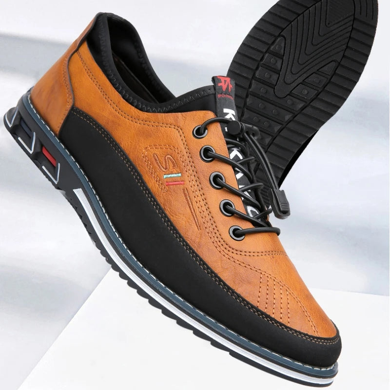 Scarpe eleganti Oxford da uomo confortevoli – Supporto ergonomico, design traspirante