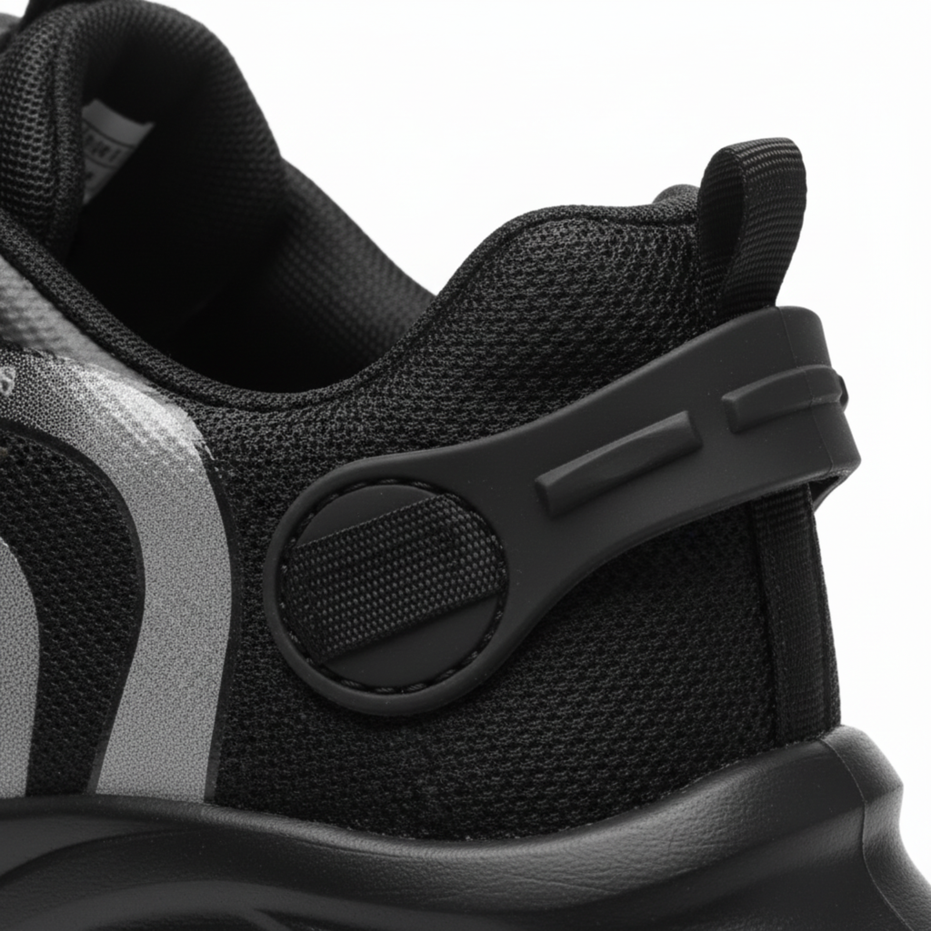 Chaussures de sécurité pour homme à embout en acier, bouton rotatif, anti-perforation, bottes de travail industrielles