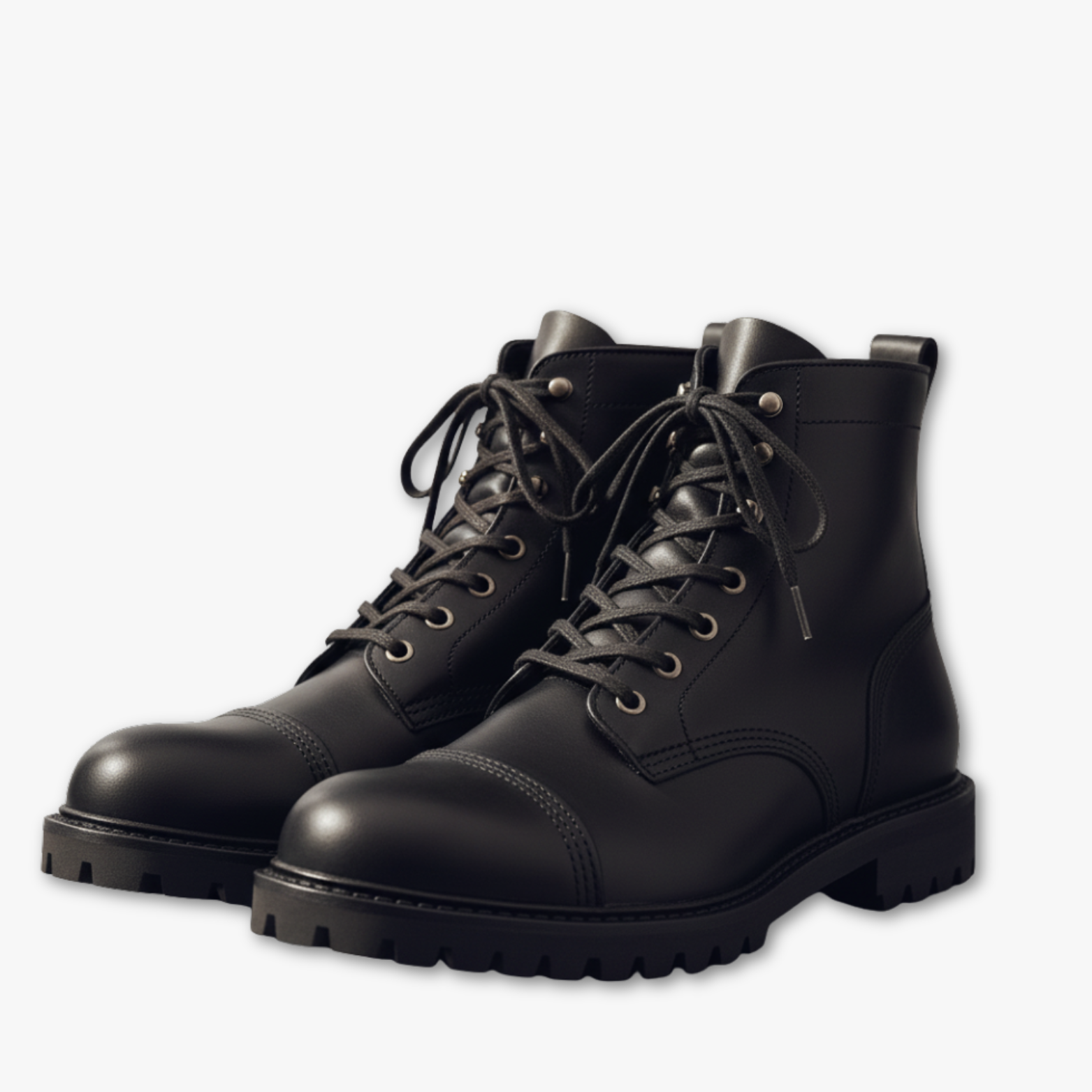 Men’s high leather boots