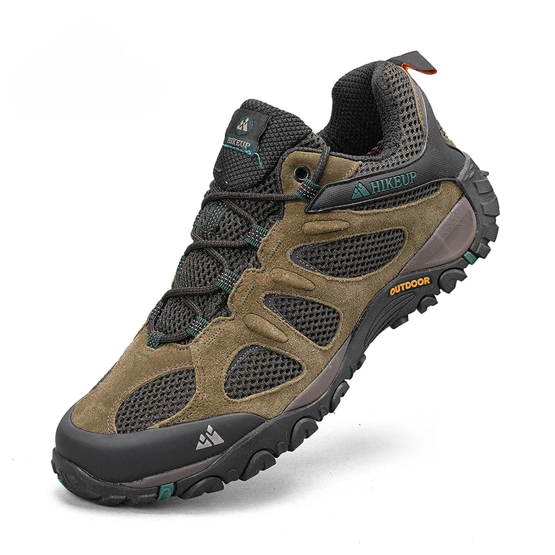Unisex Hiking Shoes Breathable Mesh Outdoor Trail Sneakers