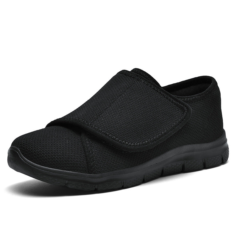 Chaussures orthopédiques de marche pour diabétiques femmes avec largeur large et bride réglable